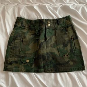 camo skirt